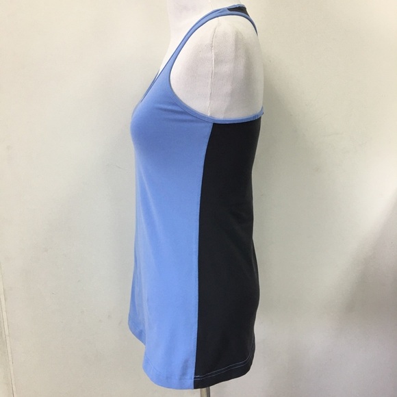 Lululemon Cool Racerback Tank Top Size 6 Gray Blue - Picture 3 of 7